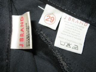 J Brand Charcoal Dark Gray Velvet Jeans Style 901J605 Size 29