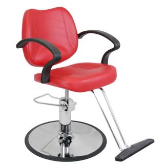 New Salon Equipment Hydrualic Styling Chair SC 21 Red