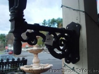 Cast Iron Victorian Style Outdoor Wall Sconce W766