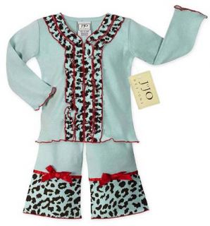Cheetah Baby Girls Kid Child Clothing Clothes 18M 24M
