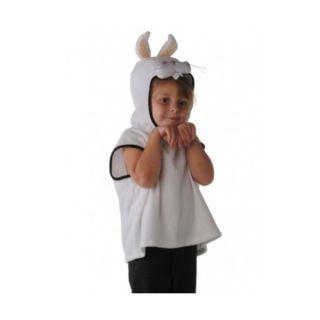 Childs Tabard Rabbit White Fancy Dress Costume 5 6 Years Old Animal Farm