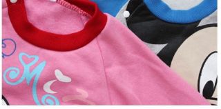 Baby Boys Girls Cartoon Character Playsuits Romper Fleece Cotton 3 21 Month