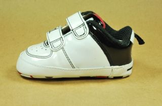 Red by Marc Ecko New Born Baby Crib Shoes Normandy White Red Black 28668N WBKR