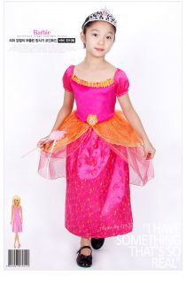 Hyundai Hmall Korea Children Kids Girl Halloween Barbie Dress Costume Party