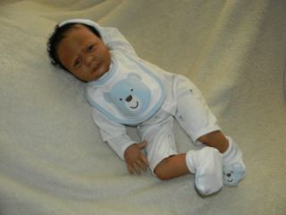 Asian/Blasian Ethnic BiRacial AA African American Reborn Baby Boy