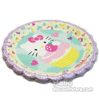 Hello Kitty Party Supply Paper Plate Small
