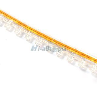 120cm 120 LED Bulb Waterproof PVC LED Neon Car Light Strip Flexible Blue Hi 08