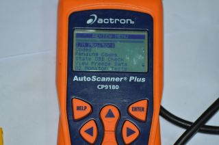 Actron CP9180 OBD II Can Vehicle Car Diagnostic Tool Auto Scanner Plus