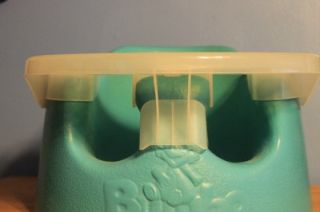 Used Bumbo Light Blue Baby Seat w Tray