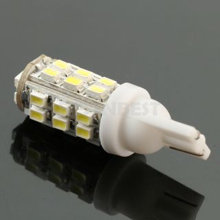 T10 194 168 501 921 W5W 28 LED 3020 SMD Car Side Wedge Light Bulb Lamp White 12V