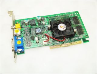 64MB AGP Sparkle SP7000 NVIDIA GeForce MX440SE VGA Graphics Card with TV Out