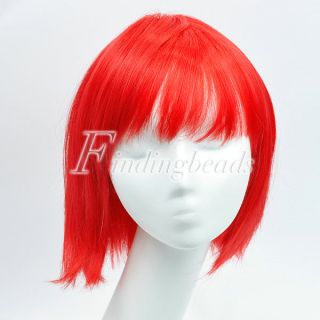 Fashion Women Lady Girl Bob Style Short Party Wigs Hair Hairpiece 12 Color Chose