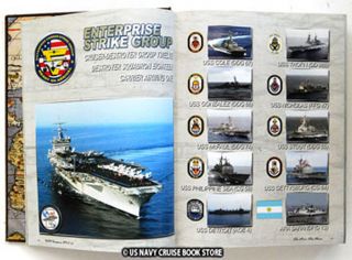 USS Enterprise CVN 65 Mediterranean Cruise Book 2003 2004