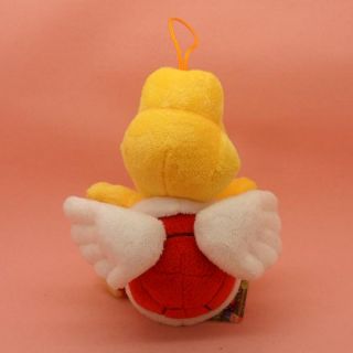 Super Mario Bros Red Koopa Troopa Plush Doll Paratroopa Stuffed Toy 7"