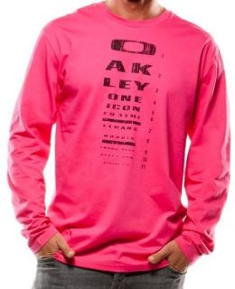 NWT Oakley Eye Patch Longsleeve Men's T Shirt Lava All Sizes