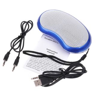 Portable Digital Mini Speaker Micro SD TF USB Music  Player FM Radio New