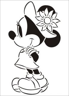 Disney Mickey Airbrush Stencil Template Paint Wall Party Custom Size 013045Y L