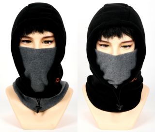 New Black Balaclava Full Face Mask Neck Warmer Hood Outdoor Winter Sports Ski