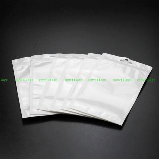 500 Retail Plastic Ziplock w Hang Hole Pocket Bags 4x6"