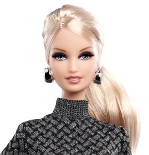 2013 The Barbie Look Brunette Blonde Dolls Plus Winter Ski Party Fashion