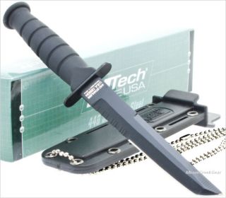 MTech Kabai Special Issue Mini Tactical Tanto Fixed Combat Fighting Neck Knife