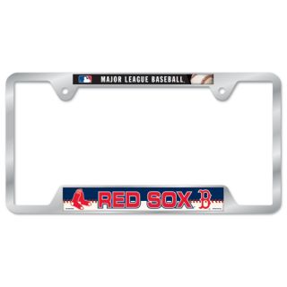 Boston Red Sox License Plate Frame Car MLB Baseball Heavy Chrome Metal