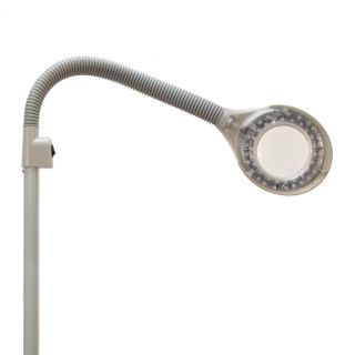 Floor Stand Adjustable Flexible Skin Facial Care Salon Magnifying LED Light Lamp