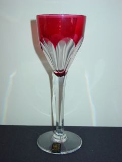 Saint St Louis Crystal Bristol Cut Hock Wine Glasses