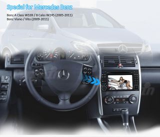 In Dash Car GPS DVD Player BT iPod F Mercedes Benz Viano Vito Class W169 W245