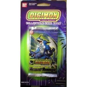 Digimon Eternal Courage Pack of 12 Collectible Card Game Bandai Booster Pack USA