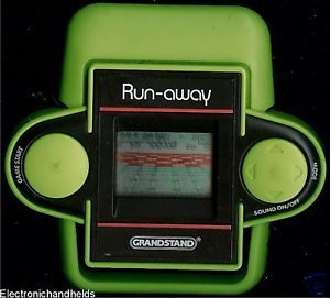 80s Grandstand Run Away Electronic Handheld LCD Game