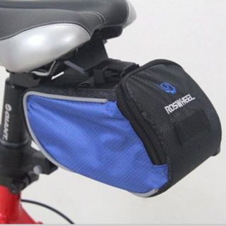 2013 New Design Cycling Bicycle Bike Saddle Outdoor Pouch Seat Bag Blue