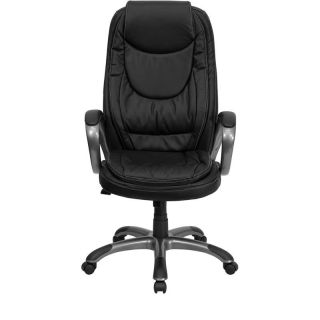 Best Heavy Duty High Back Leather Executive Desk Office Chair Comfortable Swivel