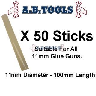 25 pack of Hot Glue Gun Sticks Aprox: 7mm x 100mm New