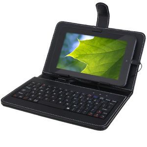 7" Excelvan 3G Phone Phablet Tablet PC Android 4 2 4GB GPS Keyboard Case Bundle