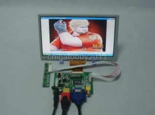 HDMI VGA 2AV Auto Switch to AV2 Driver Board 8inch 800 480 AT080TN64 LCD Panel