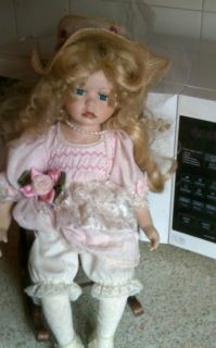 Haunted Doll Unknown Energy Pretty with A Rocking Chair Porcelain Doll
