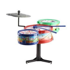K1BO Children Musical Instruments Toy Kids Colorful Plastic Drum Drum Kit Set