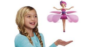 Purple Flutterbye Flying Fairy Doll Figure Pretend Girl Toy New 2013 Magic Dance