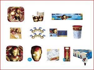 Iron Man 3 Birthday Party Supplies You Pick Party Item Table Party Decorations
