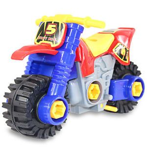 Baby Educational Toy Kid Children Funny Intellectual Toy Assemble Motorcycle Car