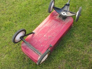 Vintage Red Radio Flyer Wagon—Kids Toy—Nostalgia—Garden Art