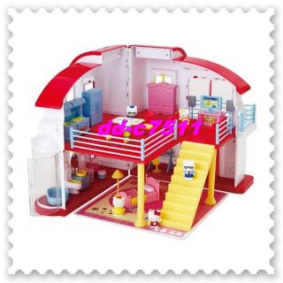 Hello Kitty Doll House Set Kids Girls Toy Figure Kawaii Sanrio Gift F s Bargain