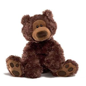 Philbin Bear Chocolate 12" Gund Plush Teddy Stuffed Animal New Kids Children Toy