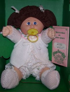 Cabbage Patch Doll MIA Lexie w Pacifier 1984 Vintage