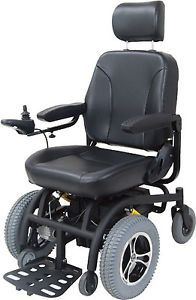 Drive Medical Trident Power Chair Front Wheel Electric Wheelchair 18" Seat