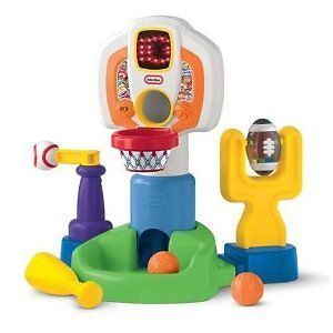 Little Tikes Toddler Kid Interactive Electronic Basketball Football Baseball Toy