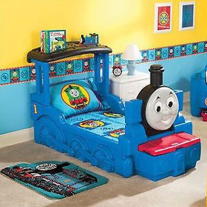 Little Tikes Thomas Friends Train Bed Play Box Storage Toys Toddler Kids Sleep