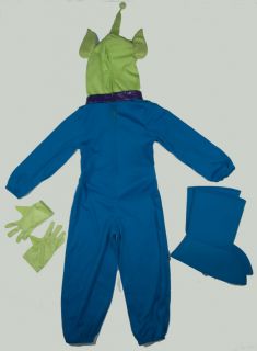 Disney XS 4 Toy Story Alien LGM Three Eyed Little Green Man Halloween Costume