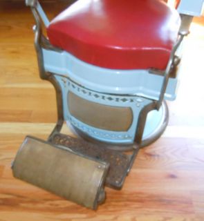 Antique Pre War 1930s 1940s Koken Barber's Barber Chair NJ Local Pick Up